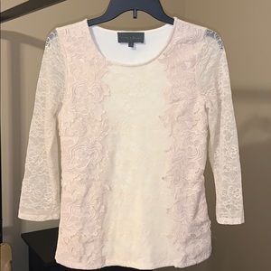 Sunday in Brooklyn Anthropologie top lace ivory xs urban outfitters